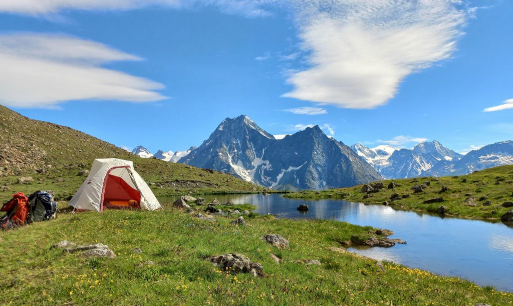 Il n'y a pas plus beau panorama pour un bivouac